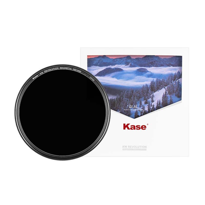 Kase KW Revolution Magnetic ND1000 Filter 10-Stop (Red Frame) 82mm