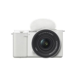 SONY ZV-E10 Kit 16-50mm f/3.5-5.6 OSS II Mirrorless Camera (White)
