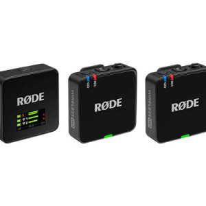 RODE Wireless GO Gen 3 Dual Channel Wireless Microphone System Black