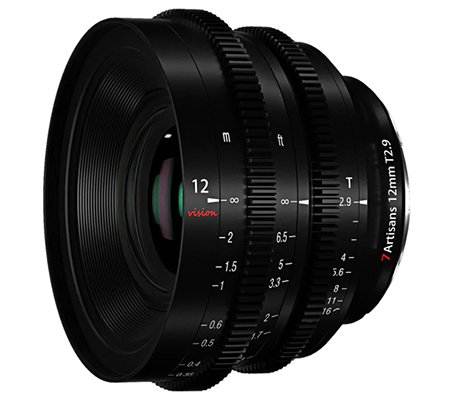 7Artisans 12mm T2.9 Vision Cine Lens for Canon RF Mount APSC - Gambar 3