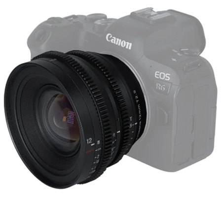 7Artisans 12mm T2.9 Vision Cine Lens for Canon RF Mount APSC - Gambar 5