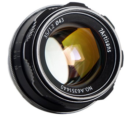 7Artisans 35mm f/1.2 for Canon EF-M Mount APSC - Gambar 3